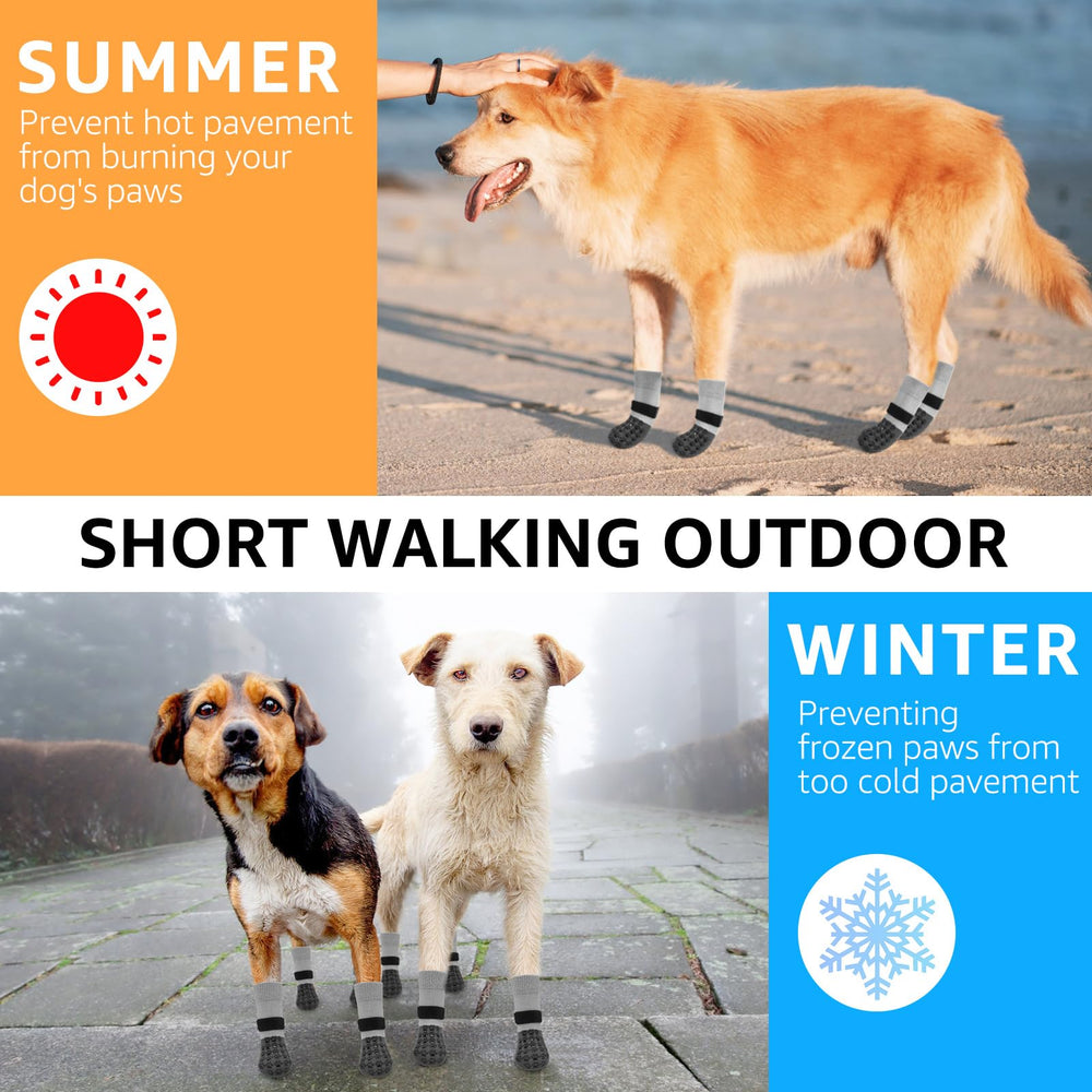 SCENEREAL dog socks senior dog traction helps elderly dogs move comfortably