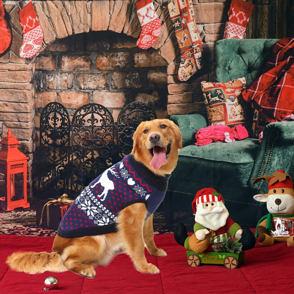 SCENEREAL dog-sweater-easy-wear easy-on design for daily use.