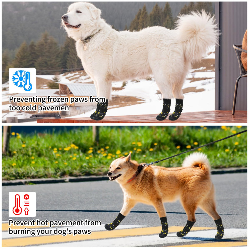 SCENEREAL elastic stretch fabric provides snug paw wrap and warm comfort.