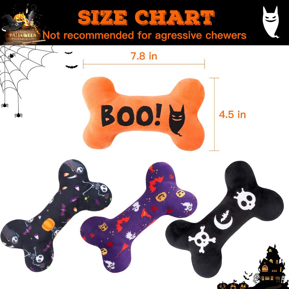 SCENEREAL Halloween pumpkin-print toy supports indoor fetch and soft chewing sessions