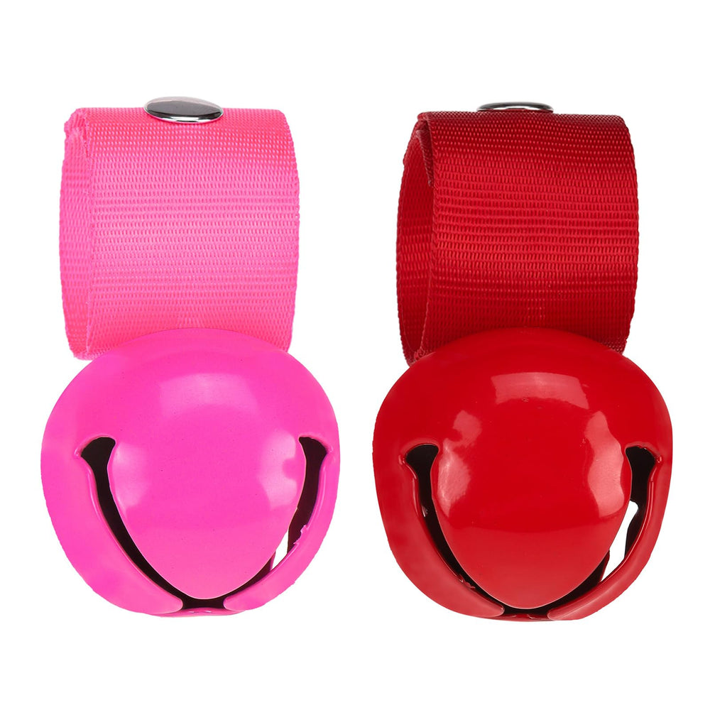 SCENEREAL large dog collar bell pack on a collar for reliable pet sound alerts.