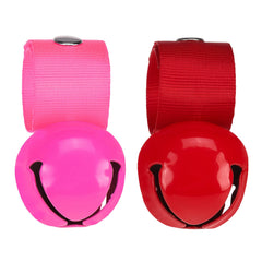SCENEREAL large dog collar bell pack on a collar for reliable pet sound alerts.