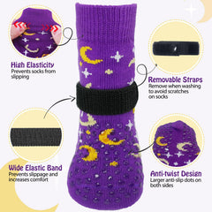 SCENEREAL paw protectors warmth shown on a dog's paw