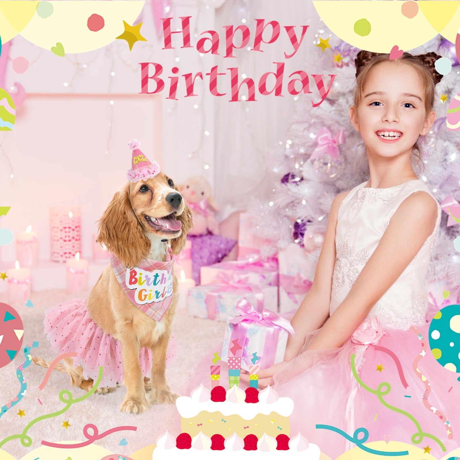 SCENEREAL puppy party set helps create cohesive party looks