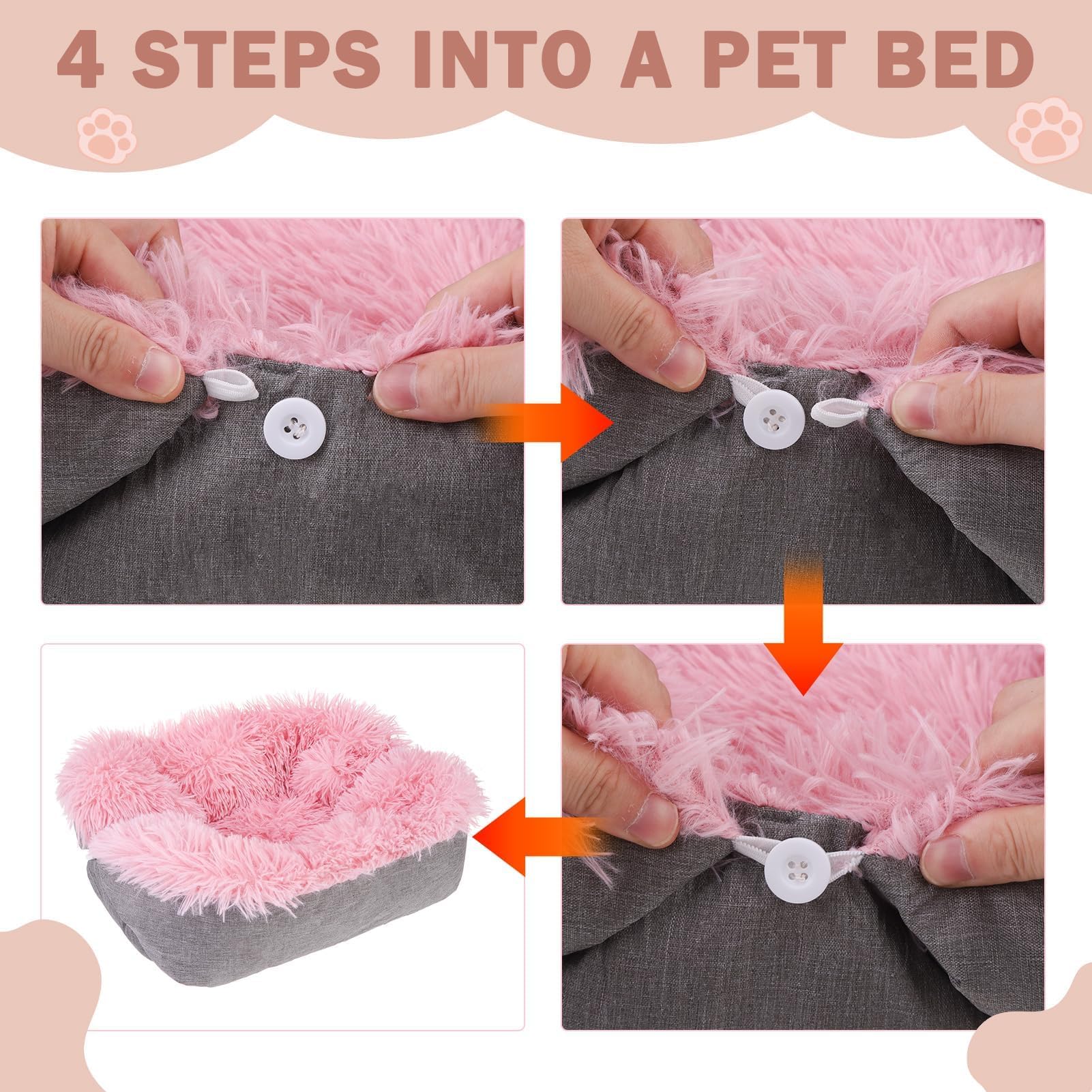 SCENEREAL self-warming cat bed easy-clean and machine washable.