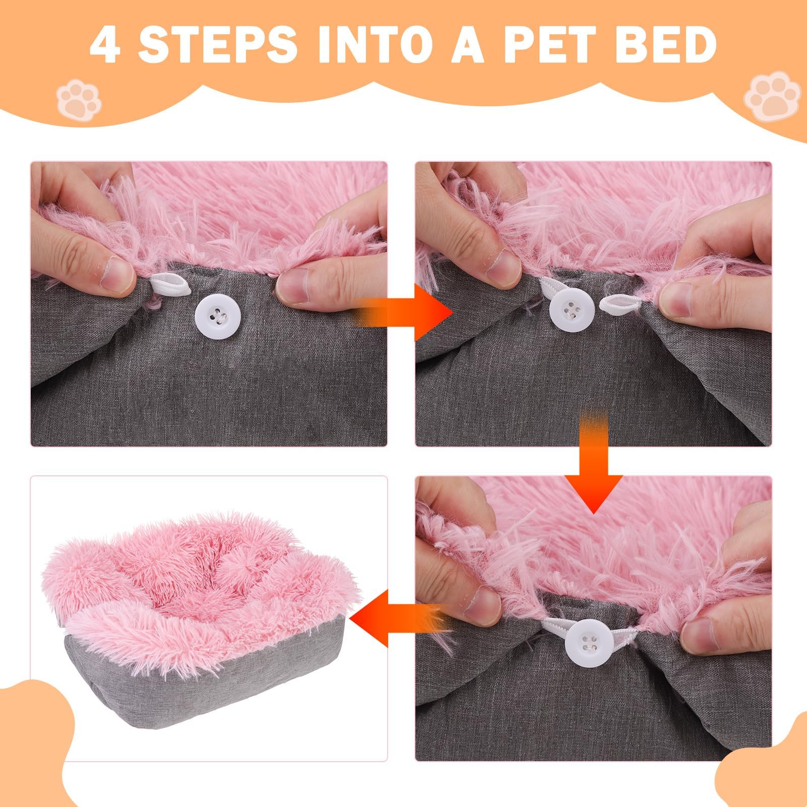 SCENEREAL self-warming cat bed machine-washable design makes cleanup easy