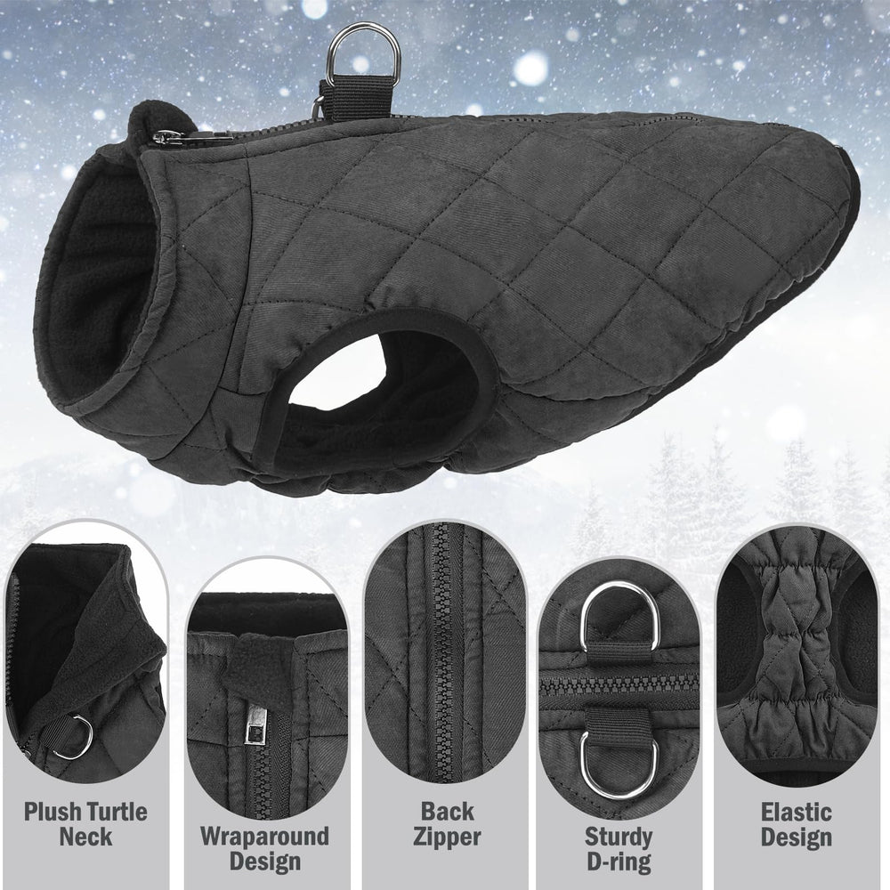 SCENEREAL vest back D-ring with harness function supports effortless leash walks.