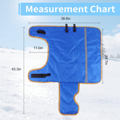 SCGFPOE winter calf coat worn by goat or dog demonstrates versatility