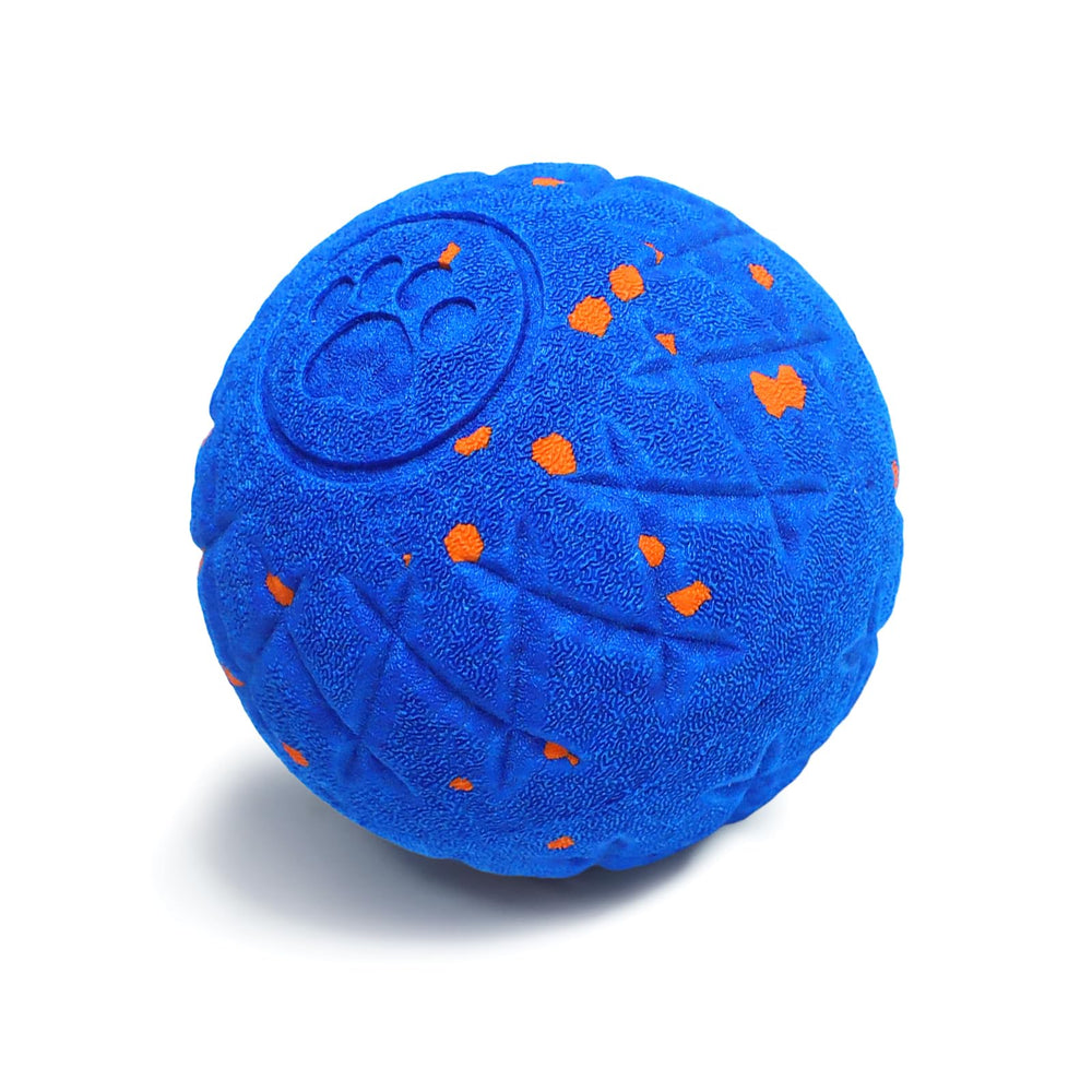 Bola interactiva automática SCHITEC para perros, mantiene activa la mente durante el juego.