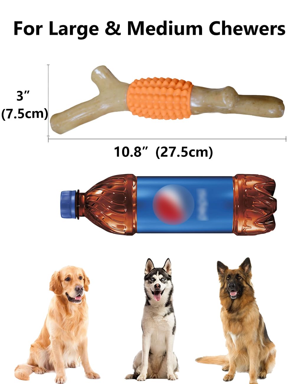 SCHITEC dog chew toy outdoor-fetch scene shows fetch-ready design.