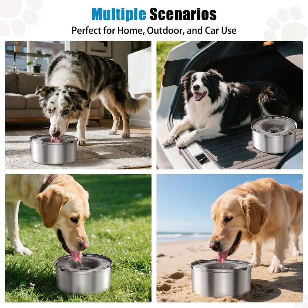 SCHITEC 3L capacity supports medium to large dogs or multi-pet households.