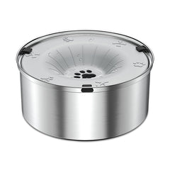 SCHITEC dog water bowl no-spill 1-2l: anti-splash design keeps floors clean during messy drinkers