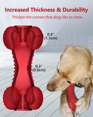 SCHITEC bacon-scented toy entices dogs for extended chewing.