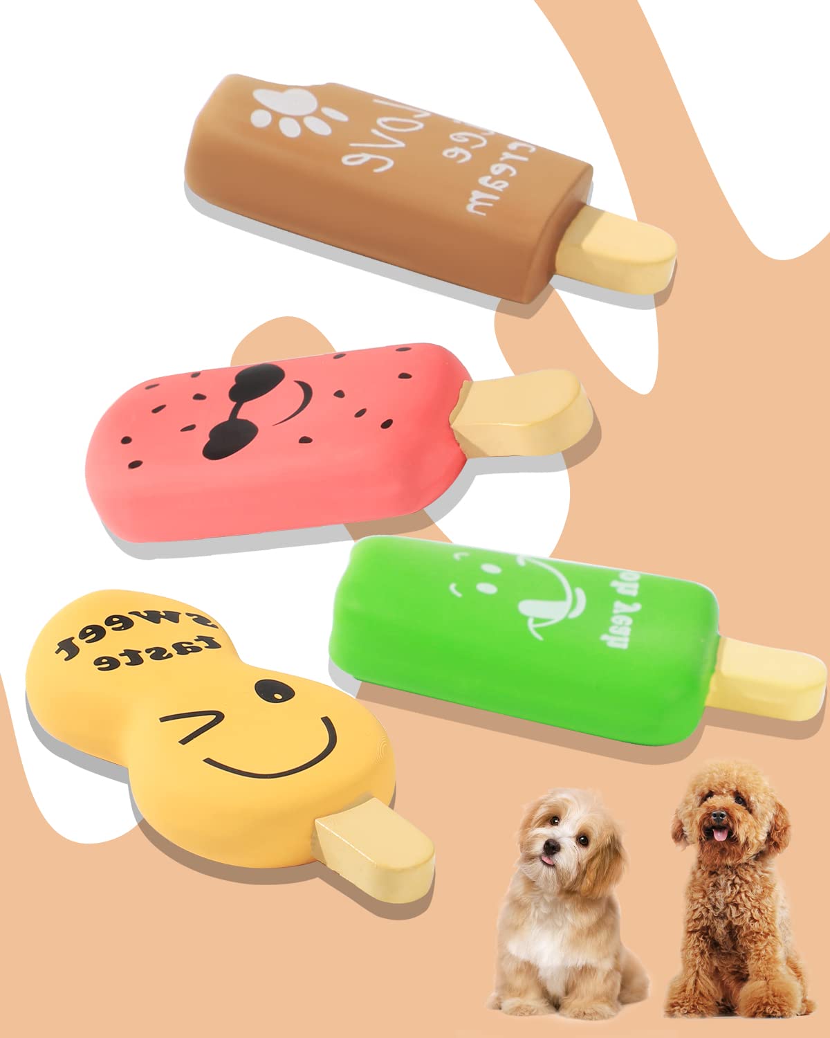 SCHITEC puppy training toy, closeup, supports exercise and boredom relief.