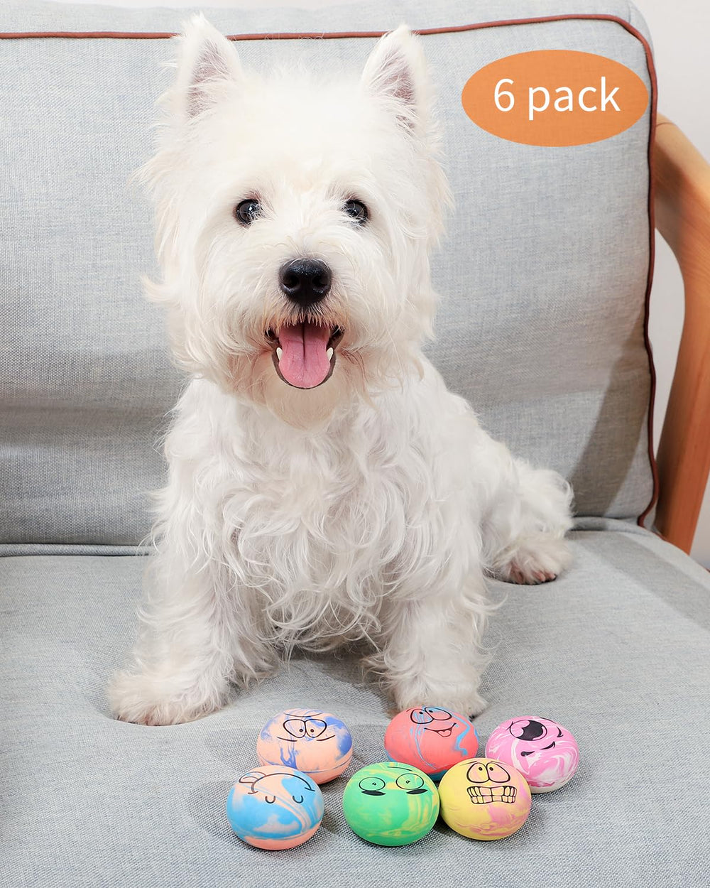SCHITEC Squeaky Dog Toys water-float feature demonstrates water-friendly fun in pool or tub.