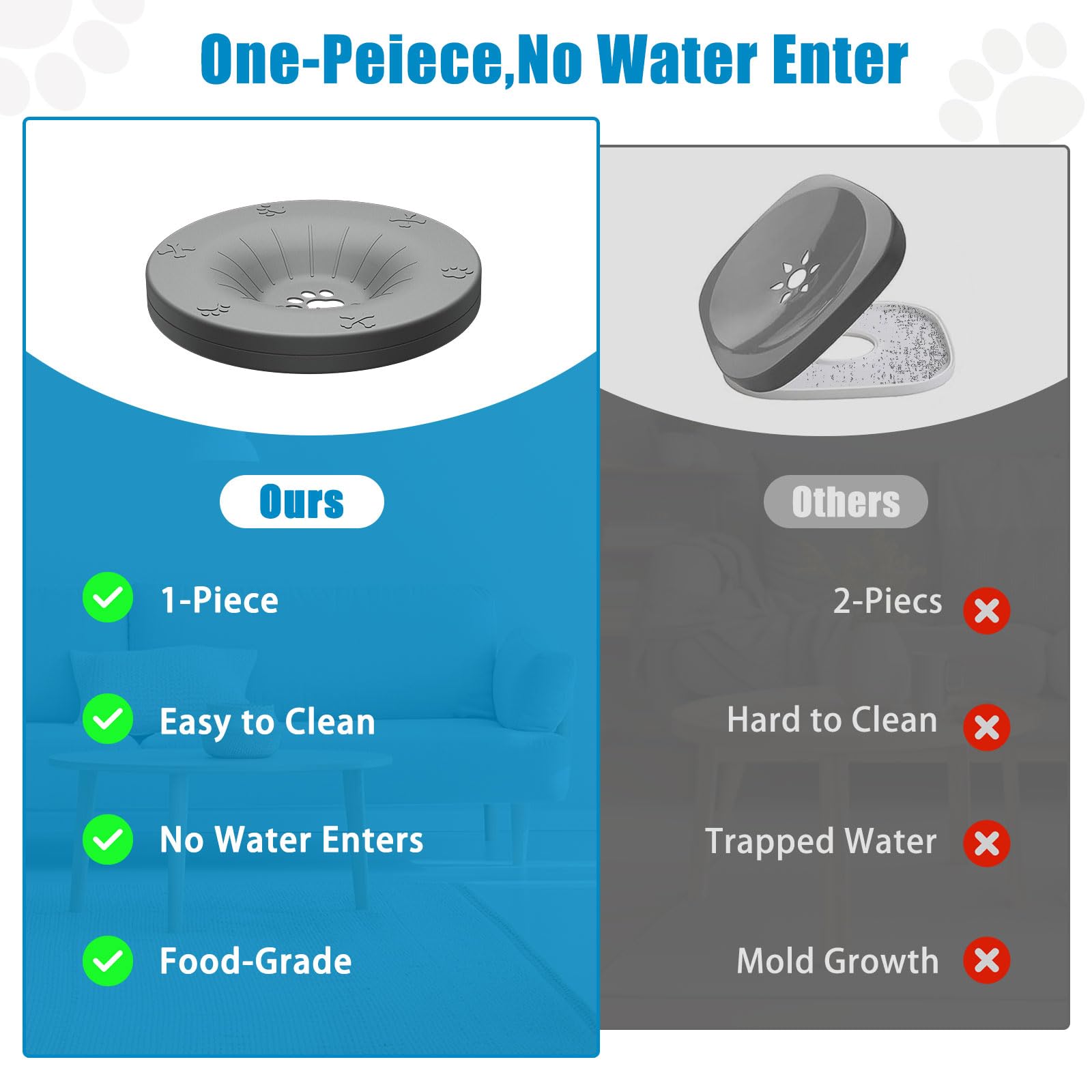 SCHITEC stainless steel body emphasizes durable, rust-free hydration solution.