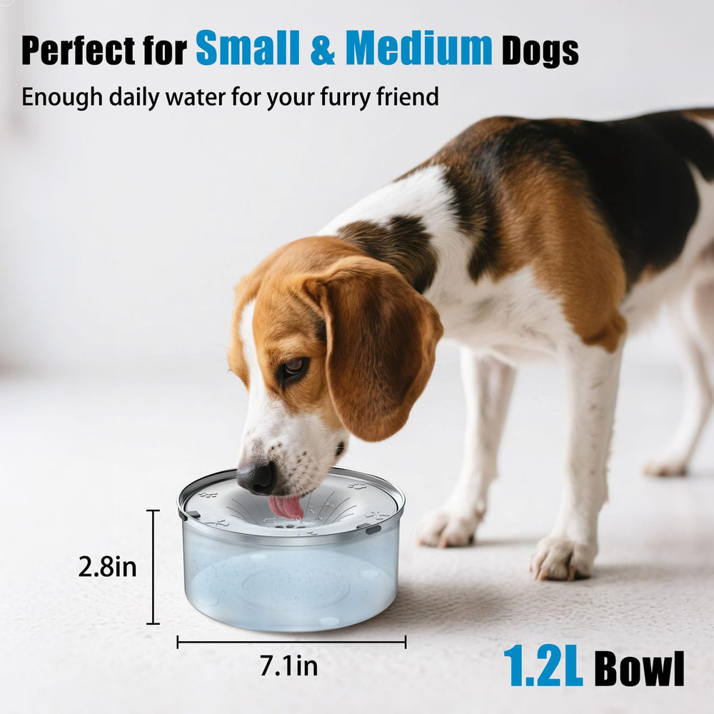 SCHITEC dog water bowl two sizes 1-2l 3l suits small to large dogs