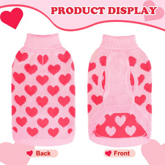 SCIROKKO dog sweater lapel detail adds stylish warmth without constriction.