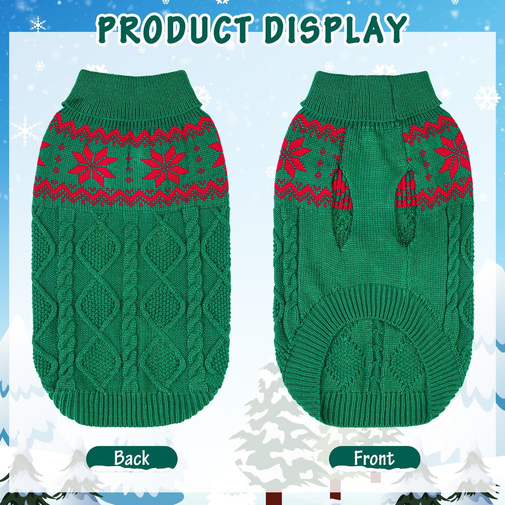 SCIROKKO Warm Winter Dog Sweater five colors option provides versatile style