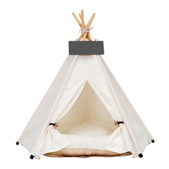 scnbom pet-teepee exterior cozy shelter for small pets