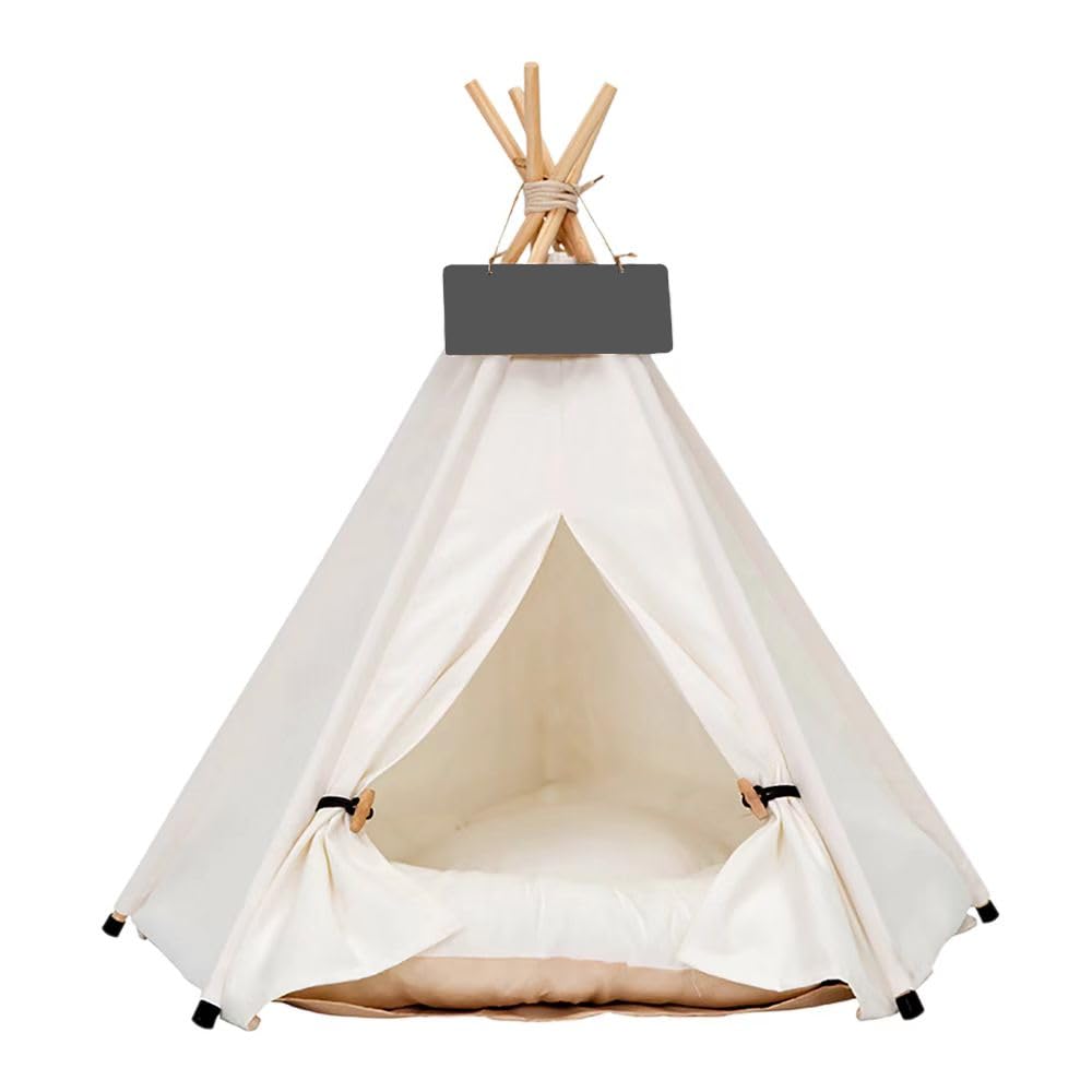 scnbom pet teepee front view offers a cozy shelter for pets