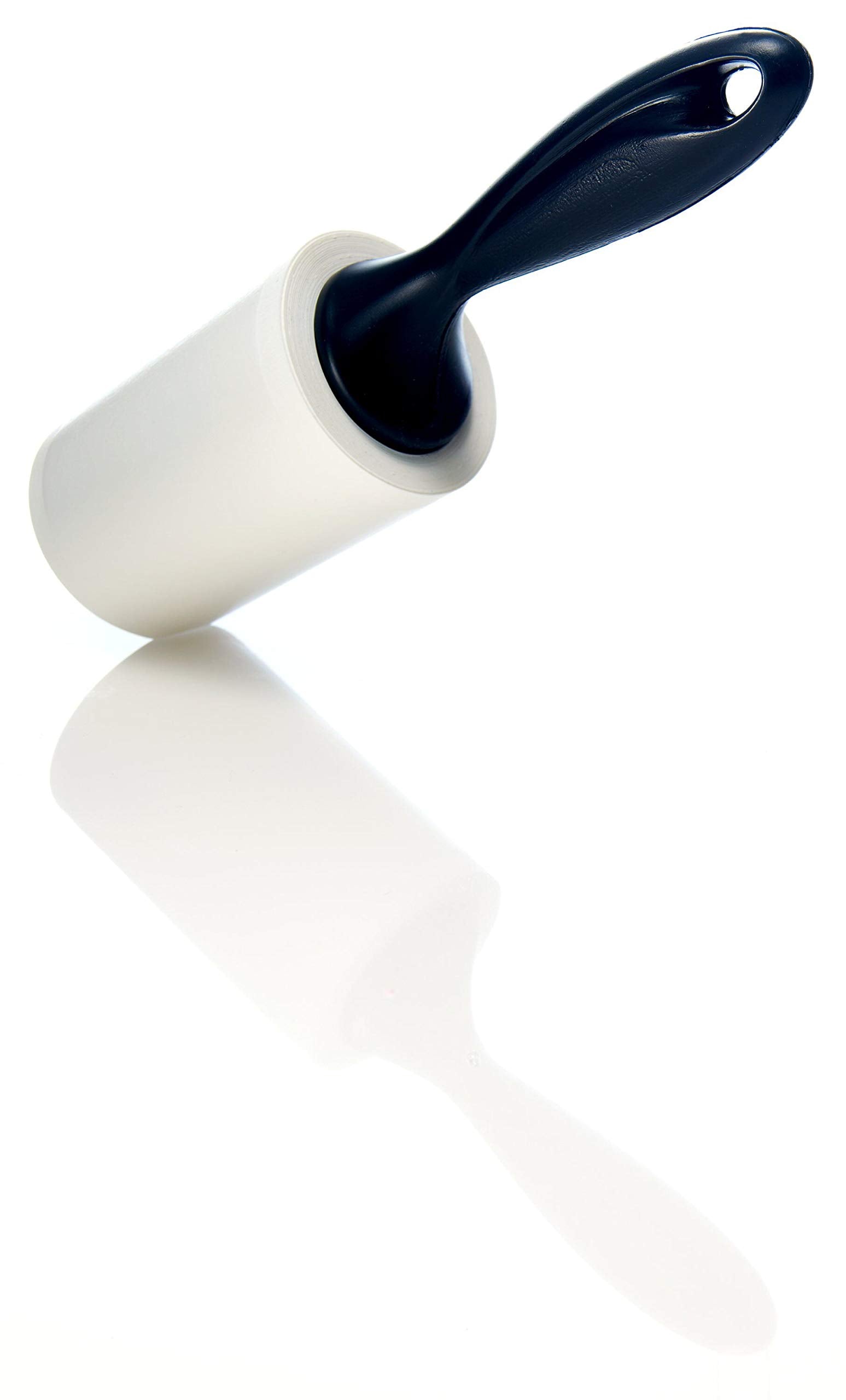 Packaging for Scotch-Brite pet hair lint roller twin-pack with 112 sheets total.