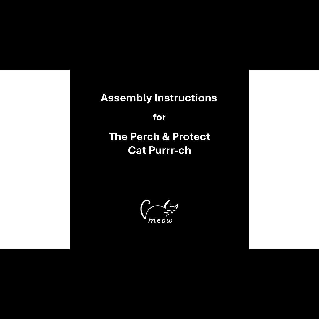 SCPW24 cushion protector cat bed packaging and assembly included