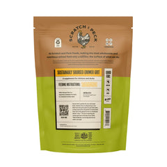 Grower Grit texture closeup showing insoluble mineral grit for digestion support