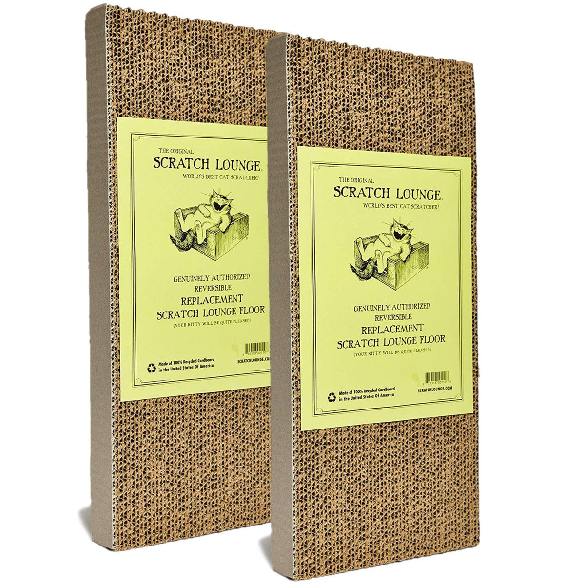 Scratch Lounge Original XL floor refill pack with two-sided surface for long-lasting scratching sessions.