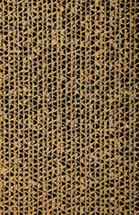 Scratch Lounge recyclable cardboard material for eco-friendly scratching in homes.