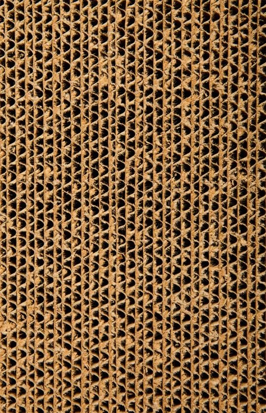 Scratch Lounge XL durability close-up emphasizes heavy-duty cardboard construction for lasting use.