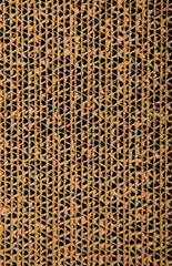 Scratch Lounge XL durability close-up emphasizes heavy-duty cardboard construction for lasting use.