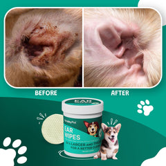 Scrubby Pet hypoallergenic formula supports comfortable ear care for sensitive dogs.