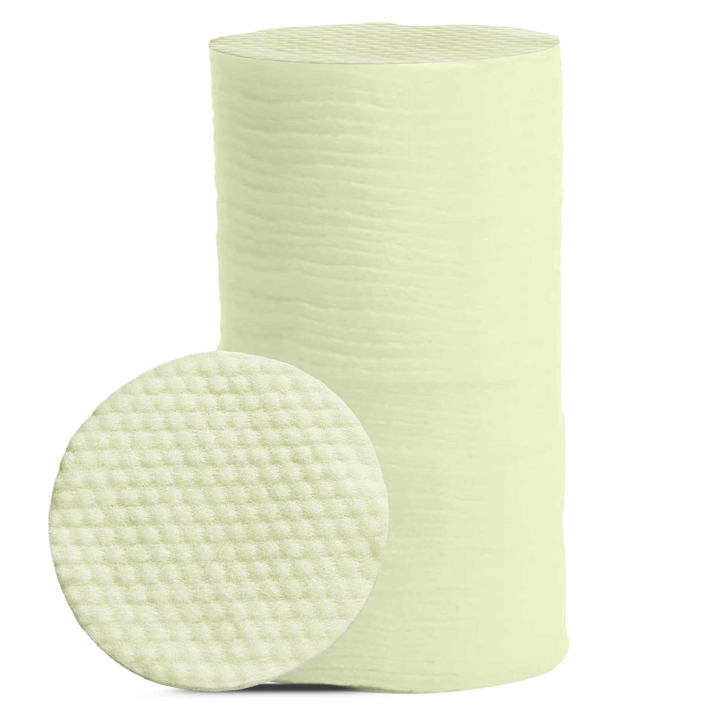 Scrubby Pet ear wipes pearl texture closeup for gentle, thorough cleaning.