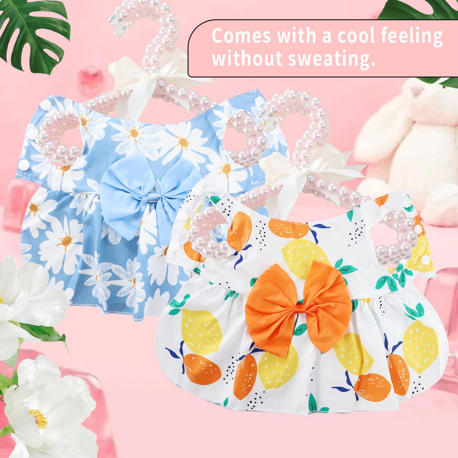 Sdfvsdg dog-dresses-small-bowknot back bow highlights adorable style for pics and parties.