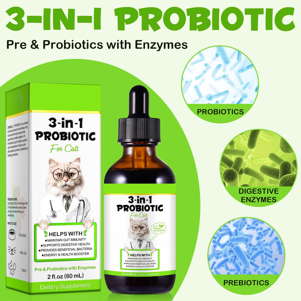 SDJUFEI probiotic drops with enzymes like bromelain and papain
