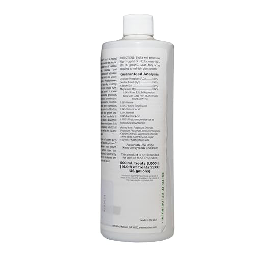 Seachem Flourish Advance Growth dosing cap used for consistent plant nutrition.