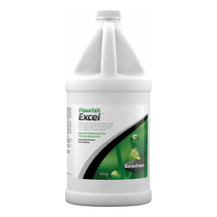 Seachem Flourish Excel bottle boosts plant carbon availability for thriving aquascapes
