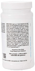 Seachem Malawi/Victoria Buffer dosing steps illustrate easy water chemistry adjustments.