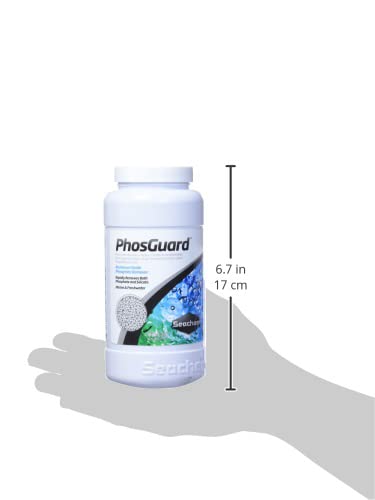 Seachem PhosGuard 500ml bottle on shelf