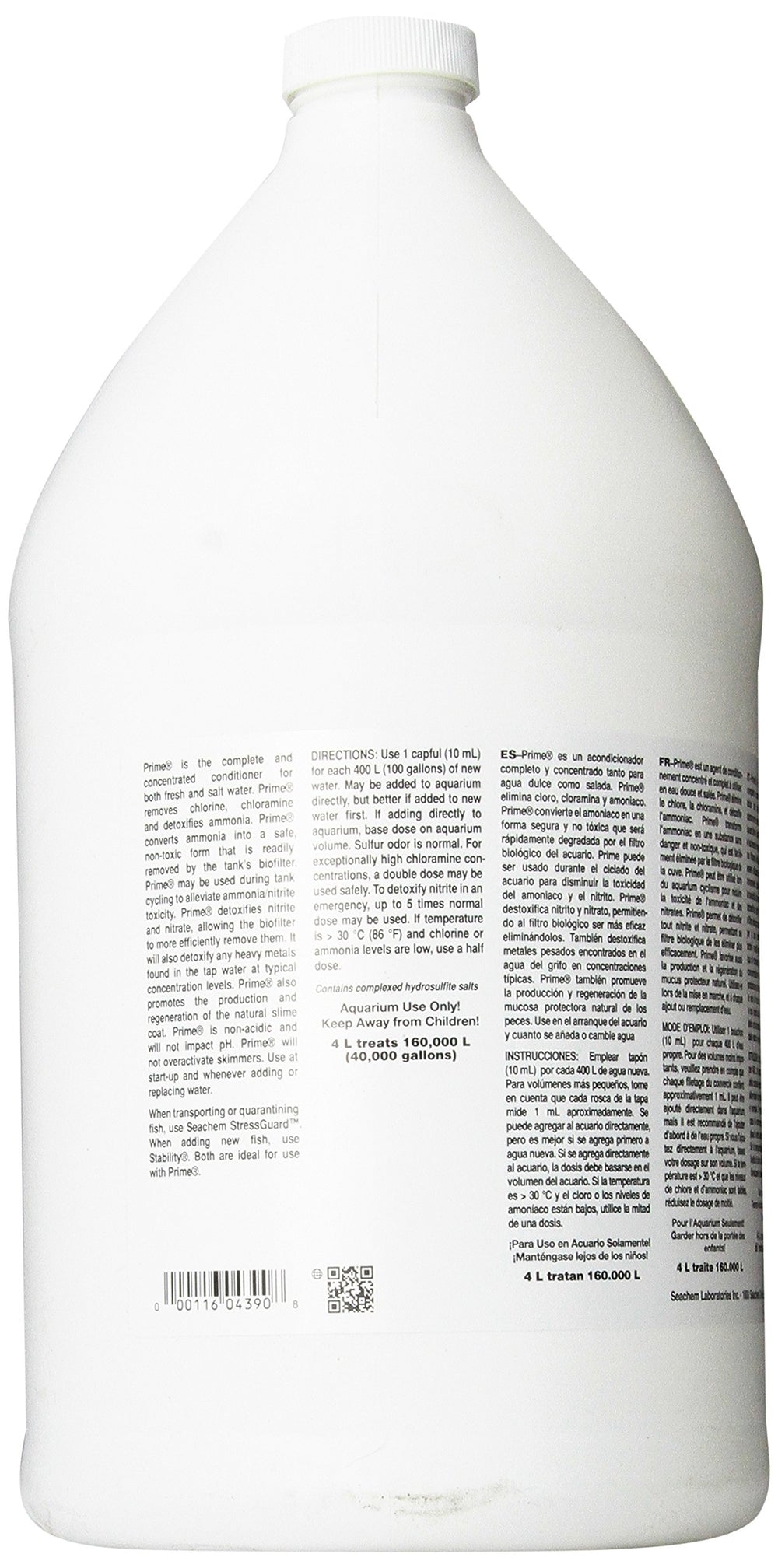 Seachem Prime saltwater tank water scene depicting ammonia and nitrite detoxification