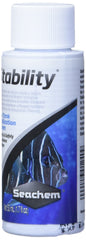 Seachem Stability dosing cap showing precise measurement for safe start-up