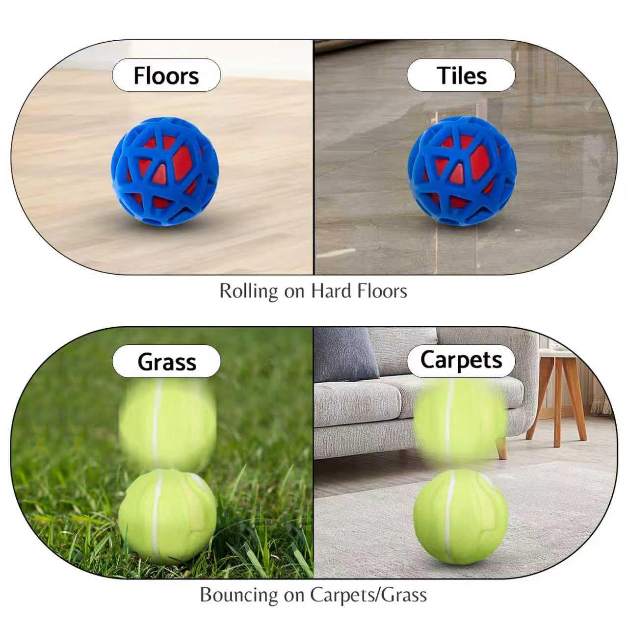 seagi interactive dog toy ball blue IP54 water resistance protects internals