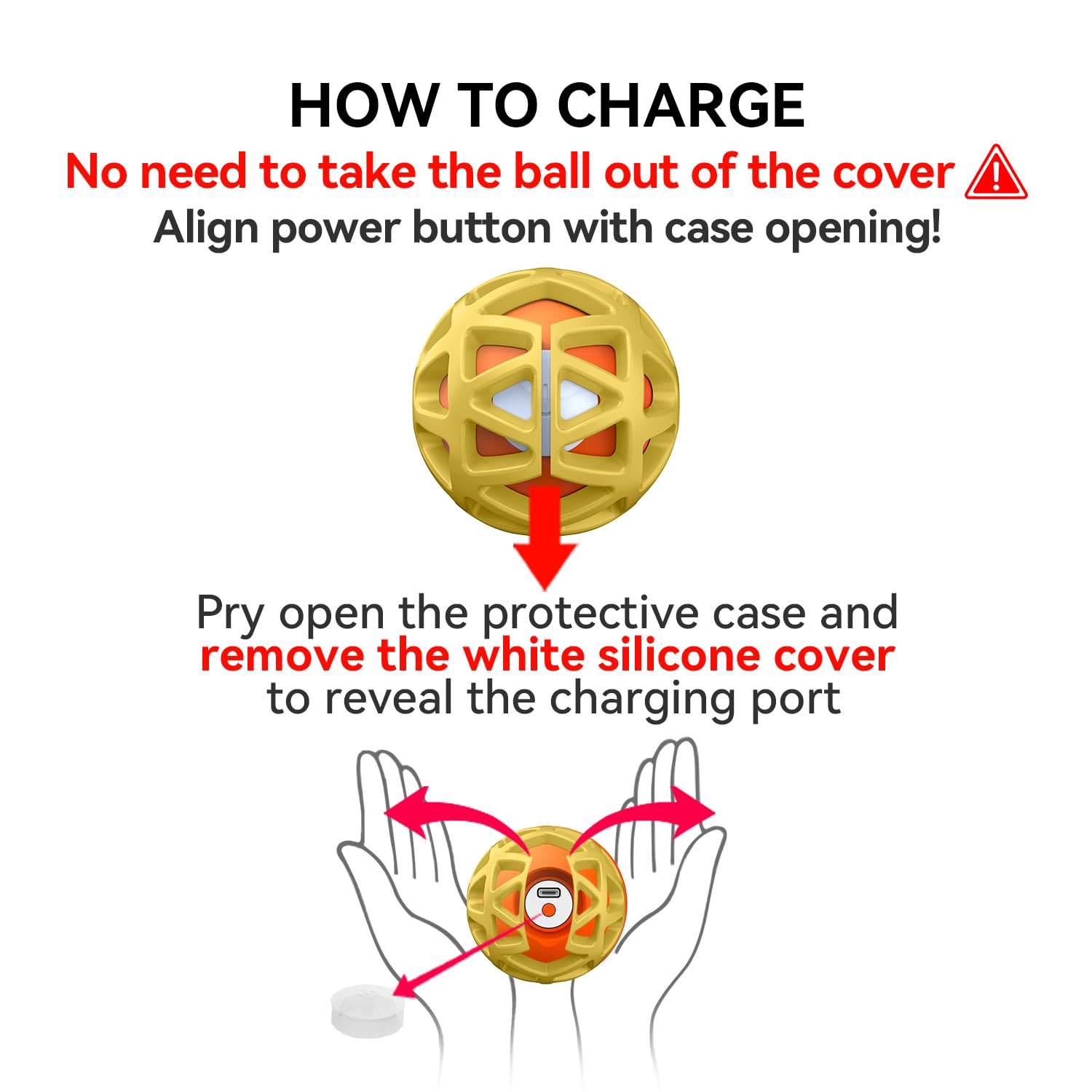 seagi interactive dog toy ball IP54 water resistance protects internals.