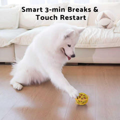 seagi interactive dog toy ball includes two covers for varied play styles.