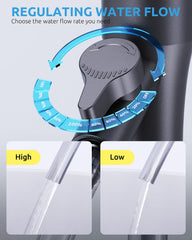 SEAOURA gravel vacuum water-flow-control highlights adjustable flow for customized cleaning