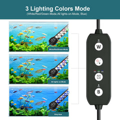 SEAOURA LED light with timer function for automated daily cycles.