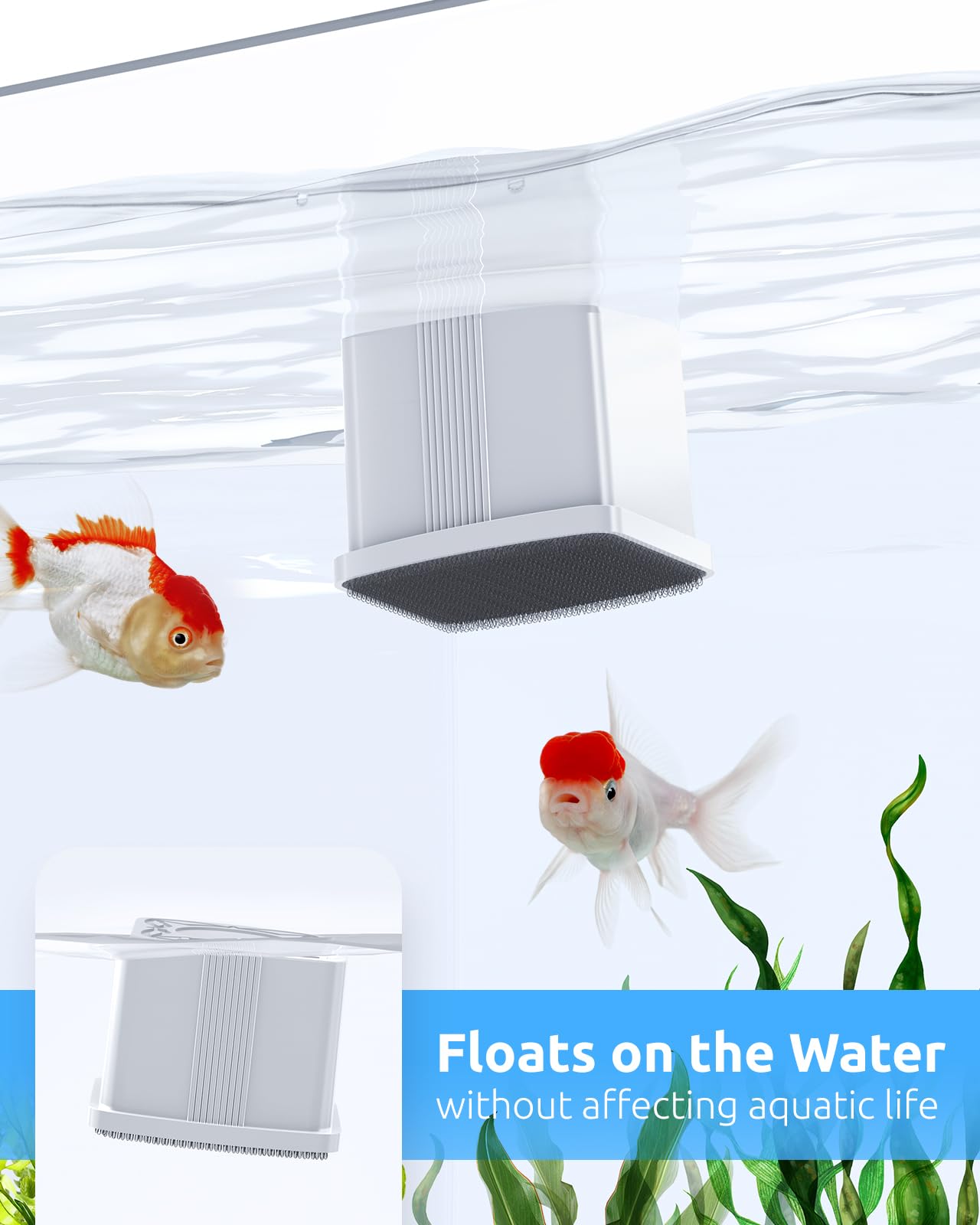 SEAOURA strong-magnetic-adhesion keeps the cleaner firmly attached to glass.