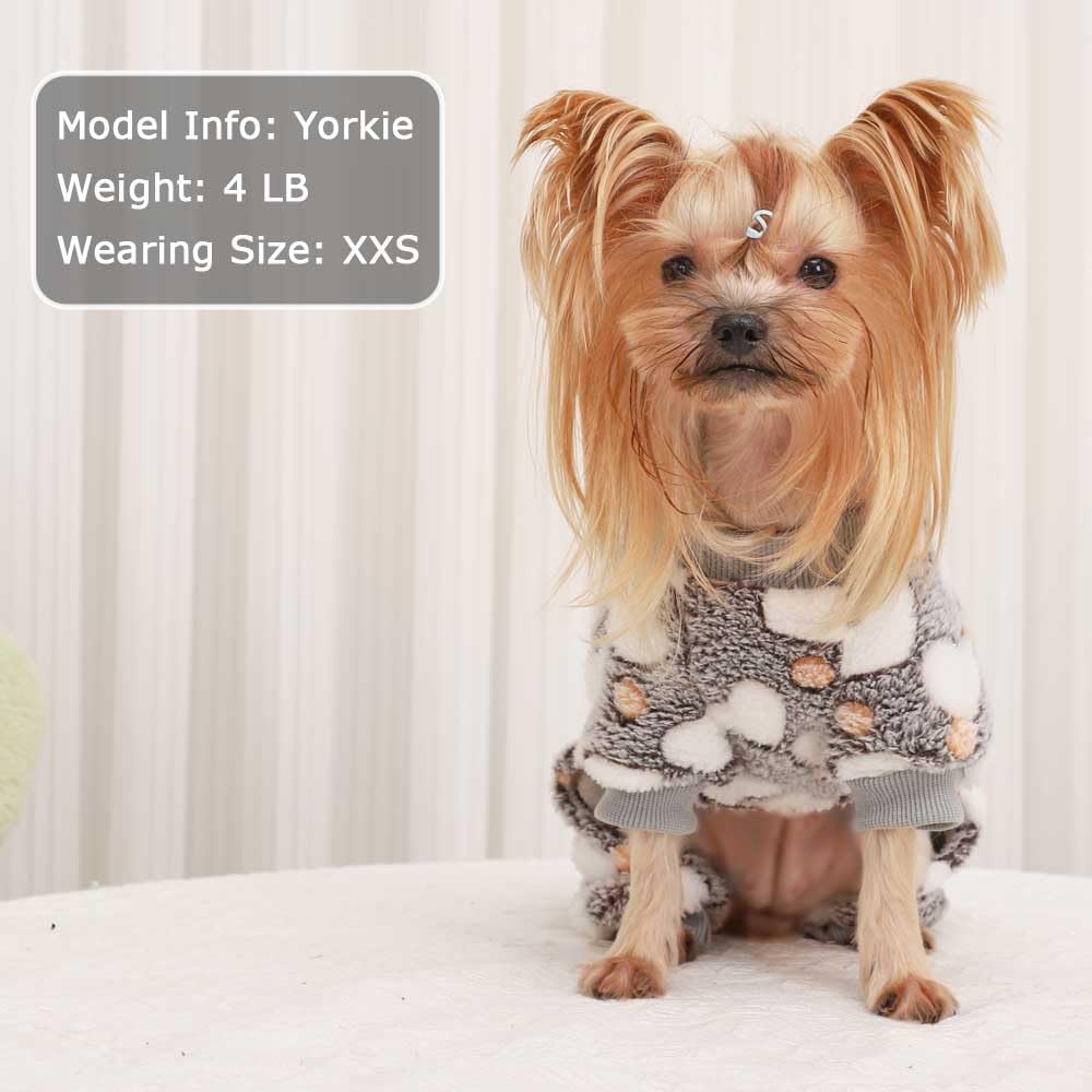 Sebaoyu small-breed winter outfit ideal for tiny dogs