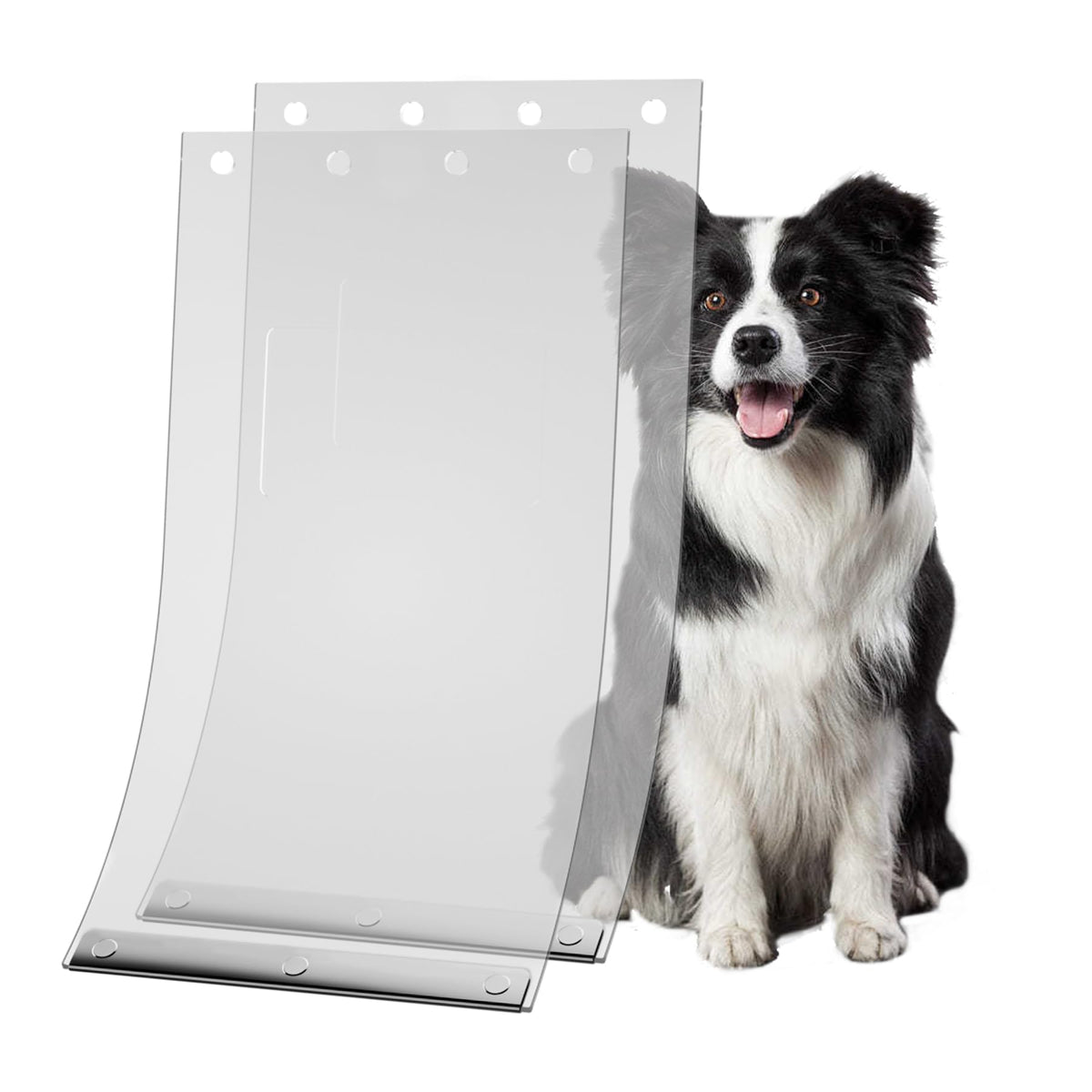 SECIVLOT dog door flaps for Ruff Weather XL provide secure fit and easy installation.